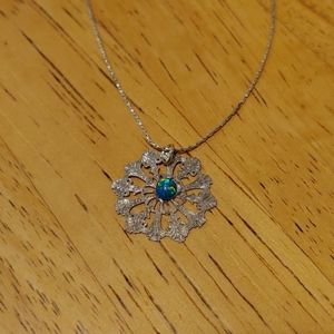 Snowflake Pendant Necklace